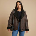 Oversized Urban Shearling winter jacket